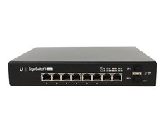 Šakotuvas UBIQUITI ES-8-150W Ubiquiti ES-8-150W 8 prievadų + 2xSFP Gigabit PoE jungiklis 24V/48V 802.3af/802.3at