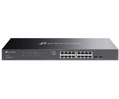 Šakotuvas Switch TP-LINK Omada SG2218P Desktop/pedestal 16x10Base-T / 100Base-TX / 1000Base-T 2xSFP PoE+ jungtys 16 150 Watts SG2218P