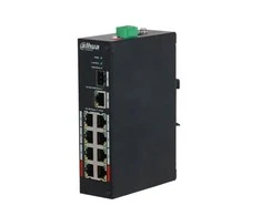 Šakotuvas PRAMONINIS SWITCH'AS POE PFS3110-8ET-96-V2 8 PRIEVADŲ SFP DAHUA
