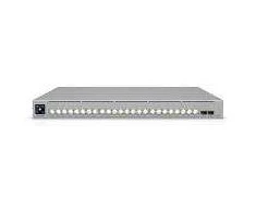 Šakotuvas Ubiquiti ECS-24-PoE (1050 W) | Komutatorius | „EtherlightingTM“, 8 x 2,5 GbE RJ45, 16 x 10 GbE RJ45, 2 x SFP28, L3, PoE+++