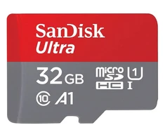 Atminties kortelės SanDisk Ultra microSDHC 32GB, 2 vnt., su adapteriu