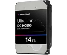 Sandisk HDD|WESTERN DIGITAL|Serial ATA III|3.5 "|Buffer 512 MB|7200 RPM| 14 TB|Ultrastar DC HC555|0B48721