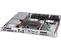 SERVERIO VAŽIUOKLĖ 1U 400 W / CSE-515-R407 SUPERMICRO