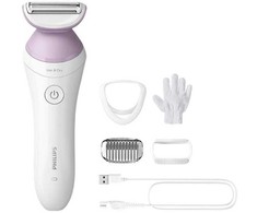 Philips Lady Shaver Series 6000 Belaidis skustuvas drėgnam ir sausam skutimui BRL136/00