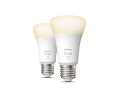 Philips Hue Baltas 2 vienetai E27 9.5W 2700K
