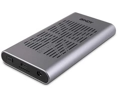 M.2 SSD Dėklas - LINDY SSD Dėklas USB 3.2 Gen 2x2 Dual SSD Klonavimo 20Gbps Palaikymas 42/60/80mm