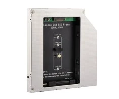 GEMBIRD A-SATA12M2-01 Gembird Slim 5.25 lizdo tvirtinimo rėmas NGFF (M.2) SSD atminties kortelei, 12.7mm