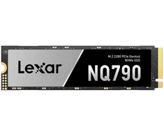 SSD LEXAR NQ790 2TB Heatsink M.2 PCIe Gen4 NVMe Rašymo greitis 6000 MBytes/sec Skaitymo greitis 7000 MBytes/sec TBW 1200 TB MTBF 150000 hours LNQ790X002T-RNNNG