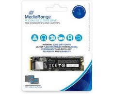 SSD MEDIARANGE S3100 1TB M.2 TLC Rašymo greitis 1800 MBytes/sec Skaitymo greitis 2200 MBytes/sec TBW 400 TB MTBF 150000 hours MR1033