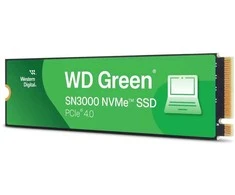 Dysk SSD SanDisk Žalias SN3000 1TB M.2 2280 PCI-E x4 Gen4 NVMe (WDS100T4G1E-00CPS0)
