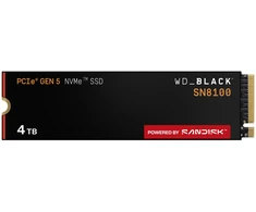 SSD SANDISK 2400xTBW rating NVMe Yes PCI Express 5.0 M.2 4000 GB SN8100 WDS400T1X0M-00CMT0
