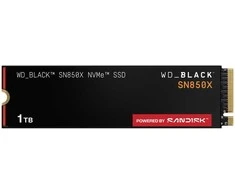 SSD SANDISK 600xTBW rating Skaitymo greitis 7300 MB/s Rašymo greitis 6300 MB/s NVMe Yes PCI Express 4.0 M.2 1000 GB POWERED BY SANDISK Juodas SN850X WDS100T2X0E