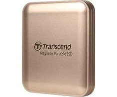TRANSCEND 4TB Išorinis kietasis diskas SSD ESD420G USB 20Gbps Type C Magsafe Gold