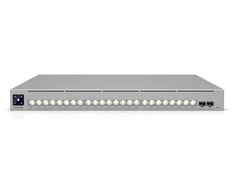 Šakotuvas Ubiquiti ECS-24-PoE (1050 W) | Komutatorius | „EtherlightingTM“, 8 x 2,5 GbE RJ45, 16 x 10 GbE RJ45, 2 x SFP28, L3, PoE+++