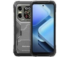 „Blackview XPLORE 1 5G“ tvirtas telefonas, 6,78 colio FHD 2460x1080 120Hz+2,01 colio 296x240 12+256GB MTK Dimensity 7050 aštuonių branduolių 2,4 GHz kamera 50+64MP+20MP naktinio matymo sistema 20000mAh NFC Gorilla Glass 5 Android 15 MIL-STD Juodas