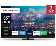 „THOMSON 55“ QLED PLUS UHD išmanusis „GOOGLE“ televizorius