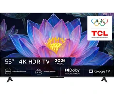 Televizorius TV Set TCL 55 " 4K Ultra HD 3840 x 2160 pikselių Flat 16:9 QLED 55P6L