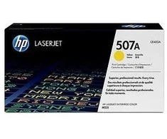 Hewlett Packard (HP) HP 507A kasetė, geltona, didelės talpos