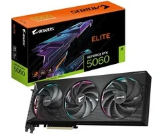 Vaizdo plokštė GIGABYTE AORUS GeForce RTX 5060 ELITE 8G Grafikos plokštė - 8GB GDDR7