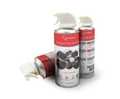 Valiklis Gembird | Suslėgto oro dulkių šluostė (degi) | Oro dulkės | 400 ml
