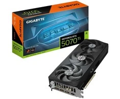 Vaizdo plokštė GIGABYTE GeForce RTX 5070 Ti EAGLE OC SFF 16G Grafikos plokštė - 16GB GDDR7, 256bit, PCI-E 5.0, 2542 MHz Core Clock, 3 x DP 2.1a, 1 x HDMI 2.1b, NVIDIA DLSS 4, GV-N507TEAGLE OC-16GD