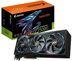Vaizdo plokštė Gigabyte GeForce RTX 5080 AORUS MASTER 16GB (GV-N5080AORUS M-16GD)