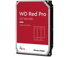 HDD|WESTERN DIGITAL|Raudona Pro| 4 TB|Serial ATA|Buffer 256 MB|7200 RPM|3.5 "|WD4006FFBX