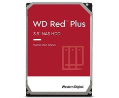 HDD WESTERN DIGITAL Raudona Plus 8TB SATA 256 MB 5640 rpm 3,5" WD80EFPX