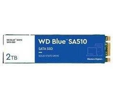 Sandisk „Western Digital“ Mėlyna SA510 M.2 2TB serijos ATA III diskas
