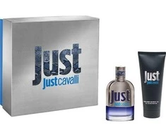 Roberto Cavalli Just Cavalli for Him for Men (Kvepalai Vyrams) EDT 90ml +75ml Dušo želė