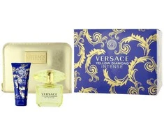 Versace Geltona Diamond Intense for Women (Rinkinys Moterims) EDP 90ml + 100ml Losjonas kūnui + Wallet