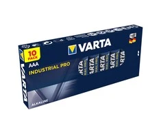 10x baterija R-03 LR03 AAA alkaliczne Varta Industrial