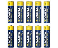 10x baterija R-06 LR06 AA alkaliczne Varta Industrial