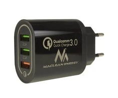 USB MAINS CHARGER MCE-479B MACLEAN ENERGY