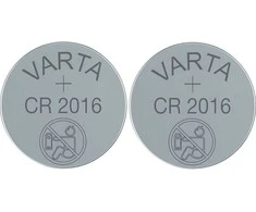 2x CR-2016 CR2016 3V baterijos Varta