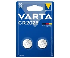 2x CR-2025 CR2025 3V baterijos Varta