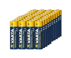 40x Bateria R-06 LR6 AA šarminė 1,5V Varta Industrial (folia4)