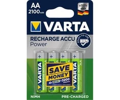 4x akumulatori R-06 R06 AA 1,2V 2100mAh Varta Ready2use