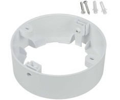 Lubinis šviestuvas „Maclean“ paviršinio montavimo adapteris, 9 W LED panelei, apvalus, 120 * 38 mm, MCE376 R