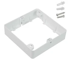 Lubinis šviestuvas „Maclean“ paviršinio montavimo adapteris, 18 W LED panelei, kvadratinis, 170 * 170 * 38 mm, MCE379 S