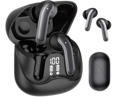 Audiocore belaidės ausinės, hybrid ANC, ENC, 6 microphones, įkrovimo dėklas, Tuya, AC591 PRO
