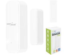 Bezprzewodowy kontraktron / czujnik otwarcia WiFi GreenBlue, Android/iOS, do drzwi / okien, 3.0V DC, LR03x2, GB479 W