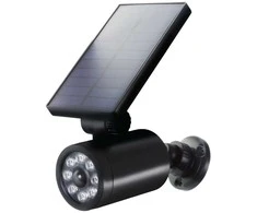 CE Outdoor SOL1801S Dummy Saulės IR apsaugos CCTV kamera su mirksinčiu raudonu LED diodu judesio jutikliu, stebėjimas su priedais patalpose lauke