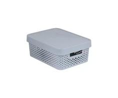 Daiktadėžė CURVER, 11 l, pilka, 36×27×14 cm