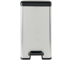 Curver / Keter CURVER šiukšliadėžė SLIM 25L / IML METALLIC