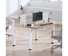 Ergo Office ER-404W stalo rėmas, reguliuojamas aukštis, baltas