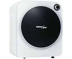 GreenBlue GB410 elektrinė būgninė džiovyklė, 3kg 830 W, ventiliuojama, 5 džiovinimo programos Kompaktiškas stalviršis, montuojamas ant sienos, nešiojamas su priedais