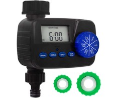 „GreenBlue“ elektroninis laistymo valdiklis, programatorius, 2x1,5V AA maitinimo šaltiniai, GB390