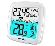 GreenBlue Wireless Swimming Pool Temperature Sensor Orų stotelė Humidity DCF RCC