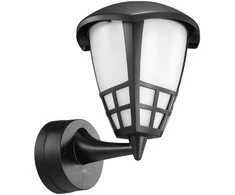 Kinkiet Sieninis šviestuvas 1xE27 Maclean, maks. apkrova 60W, IP65, juodas, MCE519 B